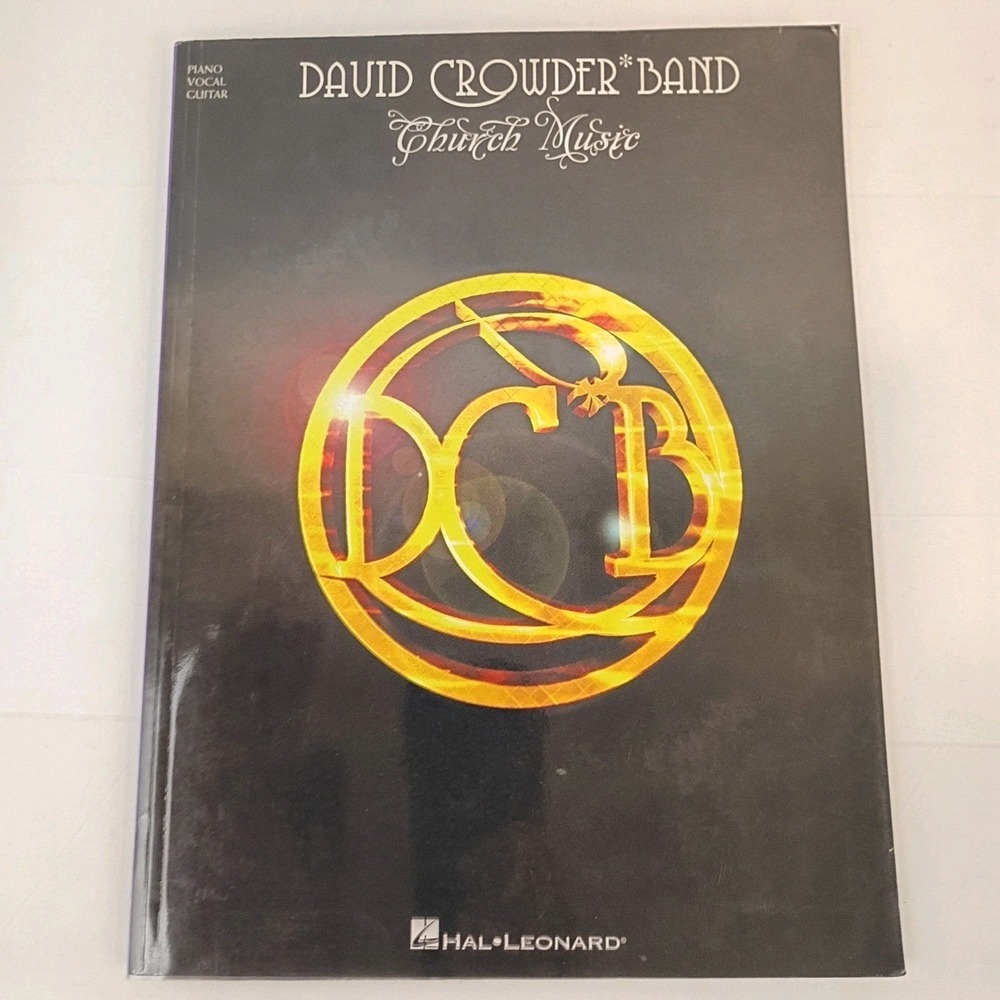David Crowder Church Music Sheet Music Piano Vocal Guitar Book, Paperback - VG